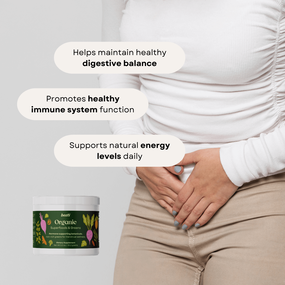 Organic Greens and Superfoods | Daily Nutrition Powder