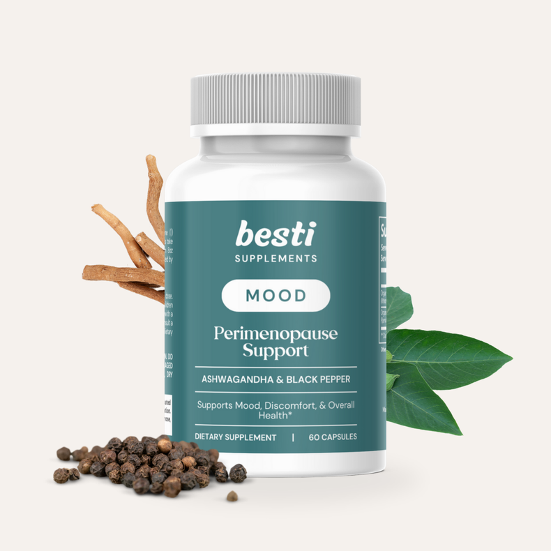 MOOD: Ashwagandha Supplement for Mood Swings & Cramp Relief