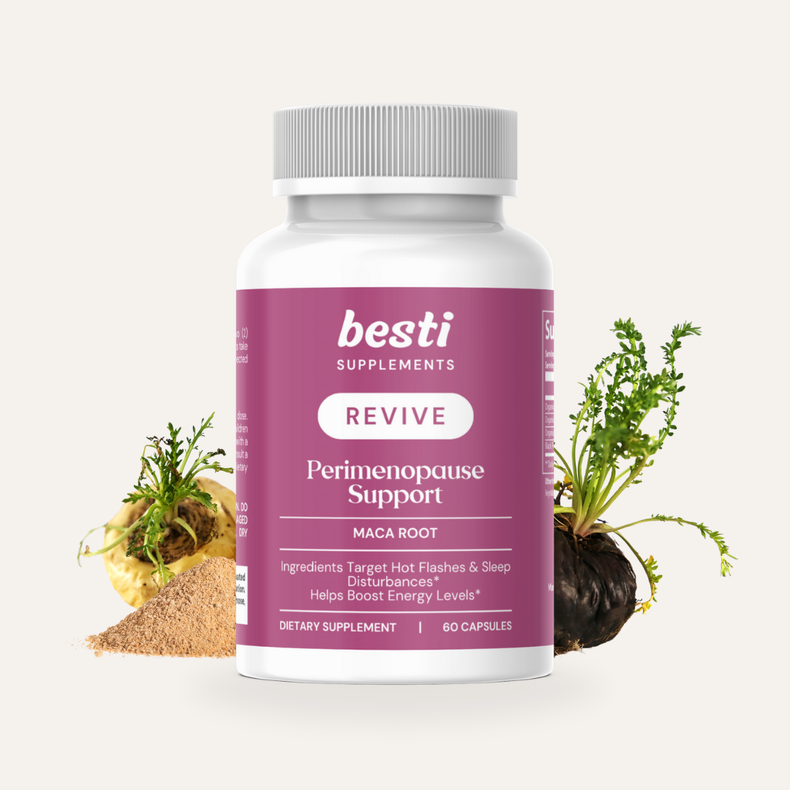 REVIVE: Triple Maca Supplement for Hot Flashes & Night Sweats
